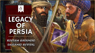 THE SONS OF PERSIA RISE AGAIN  Restoration of Sassanid Empire  CK3 Legacy of Persia 1 [upl. by Heman]