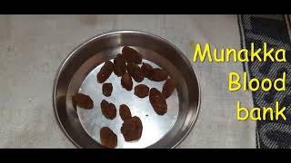 Blood bank for anemic patient  Natural remedy  Cure anemia in 5 days  Munakka for anemia [upl. by Suoiradal]