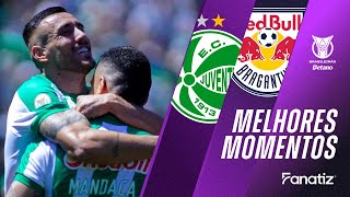 Juventude 1x1 Red Bull Bragantino  Melhores Momentos  Brasileirão2024 [upl. by Ecam]