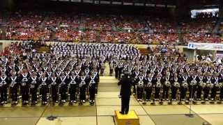 OSUMB Navy Hymn and Slow Fight Song at Skull Session 9 19 2015 OSU vs NIU [upl. by Savihc]