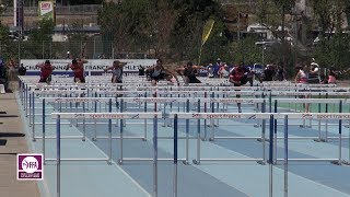 Aubagne 2016  Finale 110 m haies Espoirs Benjamin Sedecias en 1355 [upl. by Guthry442]