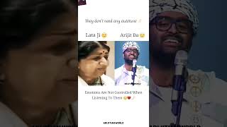 Luka chuppi bahut Hui Lata Ji and Arijit Singhviral explorepage shortsfeed youtubeshorts like [upl. by Aisanahta]