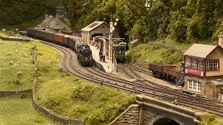 Along Midland Metals  Trains Running on the Yorkshire Dales Model Railway [upl. by Ruphina]