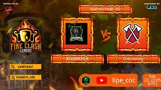 Anarkhia VS Tribe Gaming  Fire Clash League [upl. by Settle]