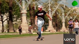 Tutorial longboard Cómo superar obstáculos en la ciudad  Long School [upl. by Nitsud]