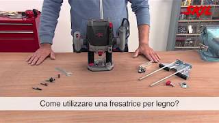 Come utilizzare una fresatrice per legno [upl. by Smith]