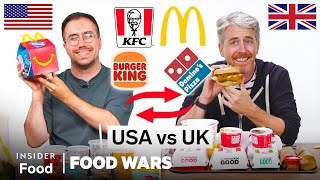 US vs UK Foreign Exchange Season 1 Marathon  Food Wars  Insider Food [upl. by Angelita]