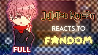 JJK Reacts To The Fandom  FULL  JJK X Gacha Club  ʟɪʟᴀᴄ—ᴀᴍᴇᴛʜʏsᴛ [upl. by Gollin789]