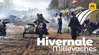 Hivernale des Millevaches en sidecar Ural  Un délire de motards givrés [upl. by Tnomal]