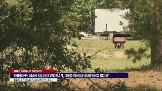 Edgefield County man dies of heart attack while burying woman in backyard [upl. by Tila]