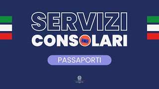 Passaporti  Servizi Consolari [upl. by Leoline]