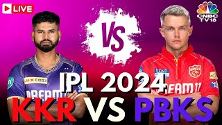 IPL 2024 LIVE KKR Vs PBKS Match  Kolkata Knight Riders Vs Punjab Kings Score  KKR Vs PBKS  N18L [upl. by Gillman929]