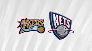 Philadelphia 76ers v New Jersey Nets  Kobe Era  NBA 2K24 [upl. by Joline678]