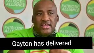 Gayton Mckenzie has delivered [upl. by Sommer45]