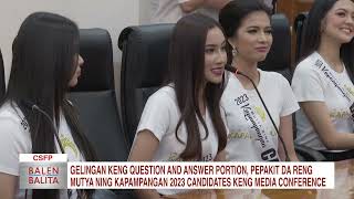 Gelingan keng Q amp A portion pepakit da reng MNK 2023 candidates keng Media Conference  CLTV36 News [upl. by Thisbe]