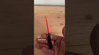 When your fellow 3D printer gives you a Keychain lightsaber so you make a full size one for fun [upl. by Diarmuid702]