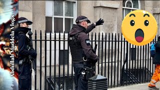 POLICE Swiftly Dealt with this man tries to INTERRUPTS the king’s guards During changeover [upl. by Darcy]