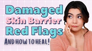 7 Red Flags Your Skin Barrier is Damaged And How to Heal [upl. by Grogan]