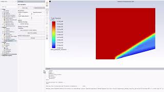 Numerical Results  Supersonic Flow Over a Wedge [upl. by Nyrehtak]