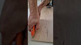 Durchgehende Verlegung von Vinylboden ohne Übergansgsschienen diy holzwerken woodworking [upl. by Suzi]