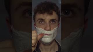 I try THIS lathering technique  ASMR Shaving  Abbate y La Mantia quotVulcanoquot [upl. by Karlens]