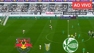 BRAGANTINO X JUVENTUDE  AO VIVO COM IMAGENS DO BRASILEIRAO SERIE A  DIRETO DO PES2021 [upl. by Zacharia211]