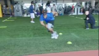 Ndamukong Suh NFL Combine ProAgility Training [upl. by Angelina]