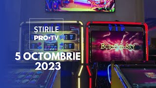 Știrile PRO TV  5 octombrie 2023 [upl. by Carothers]