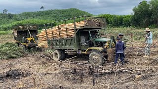 The SHOCKING Truth About Driving a Wood Truck on Slippery Roads [upl. by Assyl]