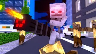 Monster School  ZOMBIE APOCALYPSE CHALLENGE  Minecraft Animation [upl. by Elon]