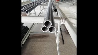 GRP FRP Fiberglass Pultrusion Winding Pipe tube [upl. by Ixel744]