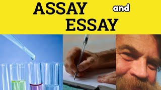 🔵 Assay Essay  Assay Meaning  Essay Defined  Assay Examples [upl. by Keg497]