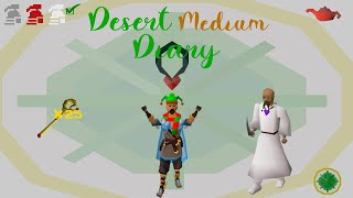 OSRS Desert Medium Diary Guide  Ironman Approved [upl. by Woodall]