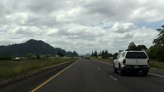 Interstate 5  Oregon Exits 209 to 199 southbound [upl. by Farlie]