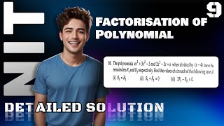 Factorisation of Polynomial  NCERT RS Agarwal RD Sharma [upl. by Kcirdec]