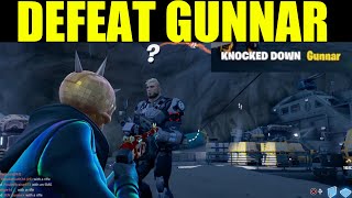 Assist In Eliminating Gunnar  fortnite GUNNAR LOCATION Foundation challenges  quests [upl. by Faustine]