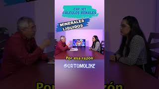 Los minerales se consumen líquidos para mejor absorción CALCULOS salud saludable [upl. by Sisto41]