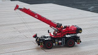 LEGO 42082 Rough Terrain Crane Full RC MOD Power functions v1 [upl. by Gunn75]