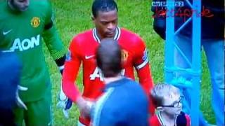 PROOF It was in fact Evra who refused to shake hands [upl. by Askari650]