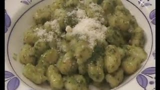 Pesto alla genovese gnocchi [upl. by Sisenej]