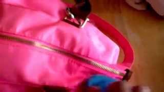 How I cleancare for my nylon satchel from old navy [upl. by Ermin]