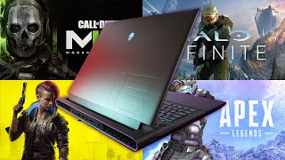 Alienware m18 Gaming with 10 Popular Games i9 13900HX and RTX 4090 [upl. by Desiri]