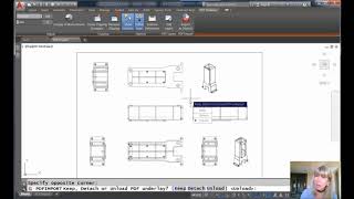 AutoCAD Video Tips Convert PDF Underlays to AutoCAD Objects Lynn AllenCadalyst Magazine [upl. by Breeze]