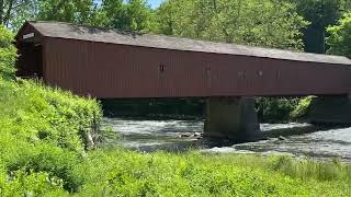 West Cornwall covered bridge [upl. by Dinsmore]