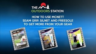 How to use McNett Seam Grip Silnet and Freesole to get more from your gear [upl. by Dnama]