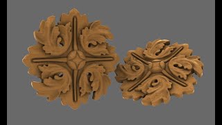 Zbrush ornamental modeling [upl. by Harp]