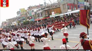 IE Augusto B Leguía Desfile Escolar por el 190 Aniversario de la Independencia del Perú [upl. by Nivlen]