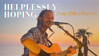 Nick Lazzarini  Helplessly Hoping Crosby Stills amp Nash cover  live [upl. by Nevsa]