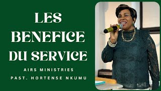 Les Bénéfice Du Service  Past Hortense Nkumu [upl. by Anilesor]