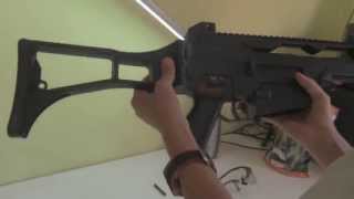 G36c  Réplica de Airsoft  Disparando [upl. by Herschel]